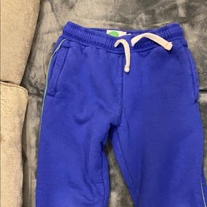 Mini Boden fuzzy lined sweat pants size 8
